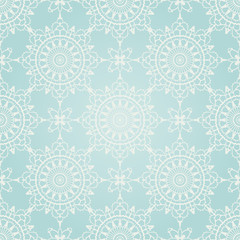 Seamless winter ornament. EPS 8 vector illustration.