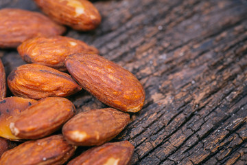 Almonds Nut a popular tree nut with important health benefits nutrients
