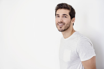 attractive casual man