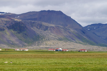 Fototapeta na wymiar Beautiful landscpae in Iceland