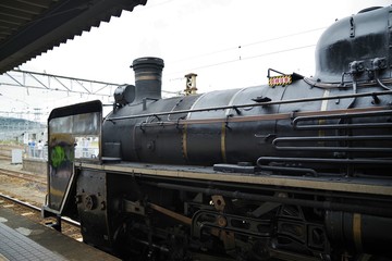 Fototapeta na wymiar 日本の蒸気機関車