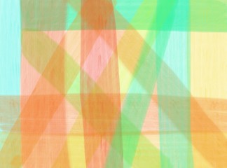 Fototapeta premium soft-color vintage pastel abstract watercolor background with colored (shades of blue, green, yellow, orange color), illustration