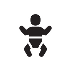 baby icon illustration