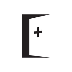 Fototapeta premium aid post icon illustration