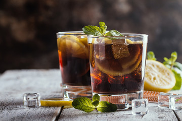 Fresh made Cuba Libre