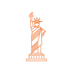 Landmark of the world icon design illustration
