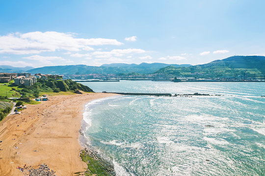 Atlantic ocean in Bilbao