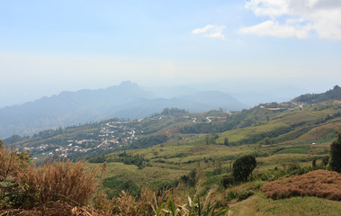 Scenery on Phu Thap Boek In Thailand.