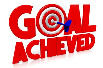 3D darts - goal achieved