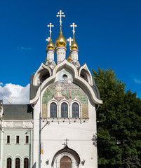 Patriarchal Compound of Holy Trinity Seraphim-Diveevo Convent in Moscow, Russia