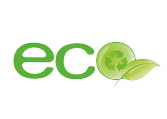 Vector logo eco