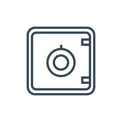 Safe icon vector
