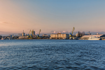 Fototapeta na wymiar Port of Burgas