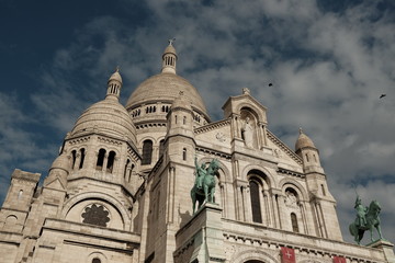 Fototapeta na wymiar Sacré Coeur à Paris, France