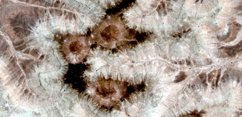 Alien hidden among the frost of the desert, Photographs magic, just to crazy, artistic, abstract, from the deserts of Africa from the air, landscapes of your mind, optical illusions