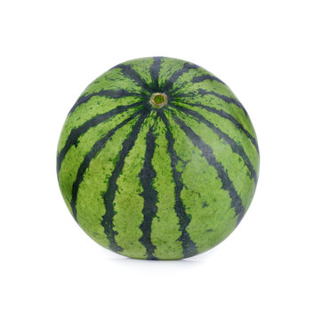  watermelon isolated on white background