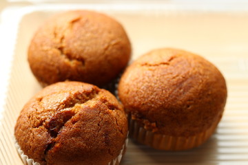 Banana Cake in Plastic Box