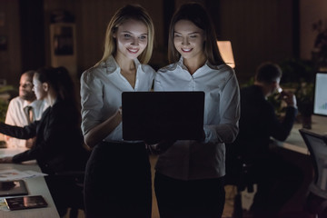 Fototapeta premium Business people working