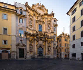 Fototapeta na wymiar Santa Maria Maddalena church in Rome, Italy.