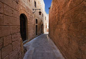 Street in Mdina (Malta)