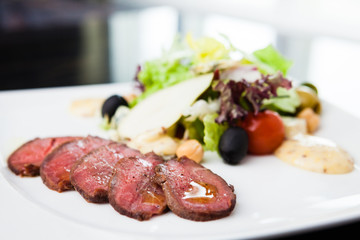 Spiced beef fillet