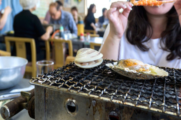 海鮮バーベキュー 