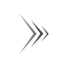 Arrow Line abstract logo design