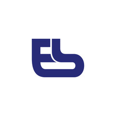 ES Letter Linked Logo Vector