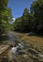 La Valserine à Bellegarde-sur-Valserine, Ain, France
