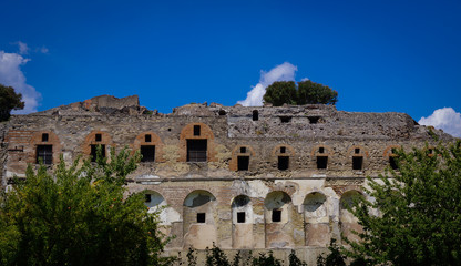 The City Ancient Pompeii, Historic Landmark  in Italy 