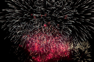 fireworks burst