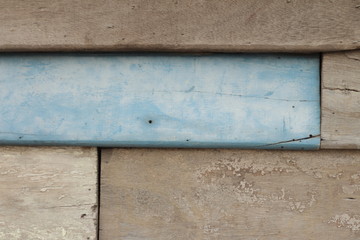 classic wall wooden blue and brown color texture background