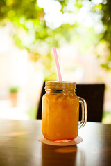 Fresh orange pleasure