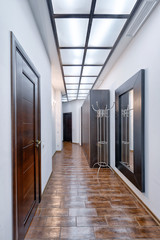 The interior of the hall.