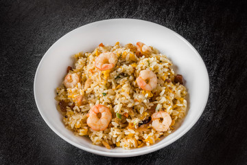 一般的な炒飯　Typical fried rice Chinese cuisine