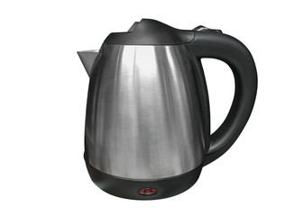 electric kettle isolated on white background