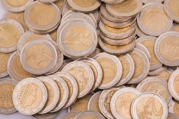 euro coins