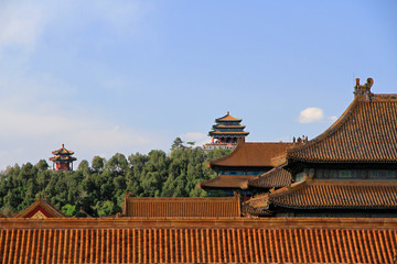Fototapeta na wymiar Forbidden City, Beijing, China