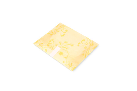 hygienic women's pads isolated on white background