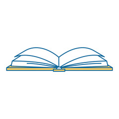 text book isolated icon