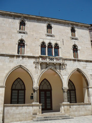 Fototapeta na wymiar View of the city of Split