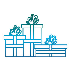 gift box icon over white background vector illustration