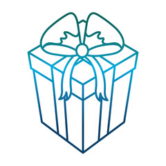 gift box icon over white background vector illustration