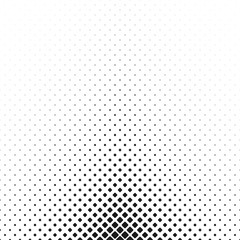 Geometric black and white rounded square pattern background - vector design with diagonal squares