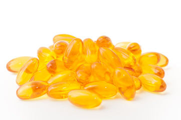 Fototapeta premium Vitamin D Kapseln
