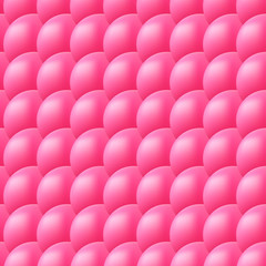 Seamless Balloons. Vector background.