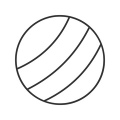 Ball linear icon