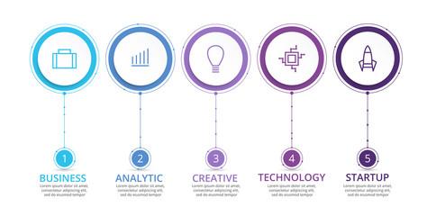 Vector business infographics.