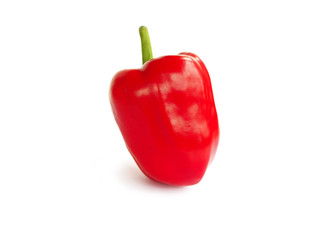 Bell peppers isolated on white background
