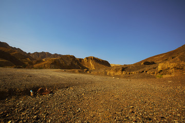Mountains in the Desert of Negev, Israel